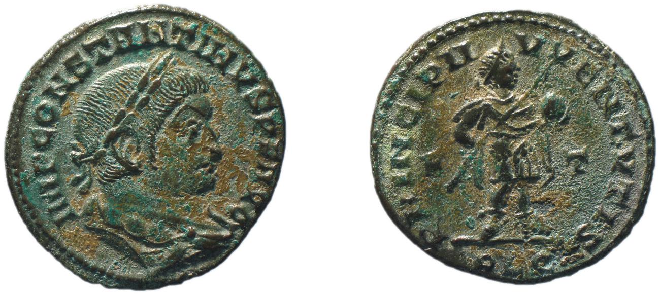 RIC VI Lugdunum 306, аверс, bm