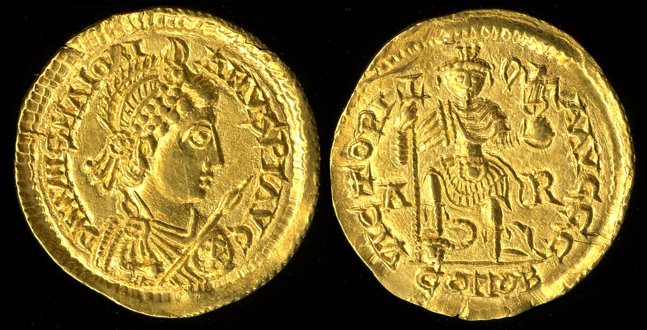 аверс RIC X Visigoths 3740