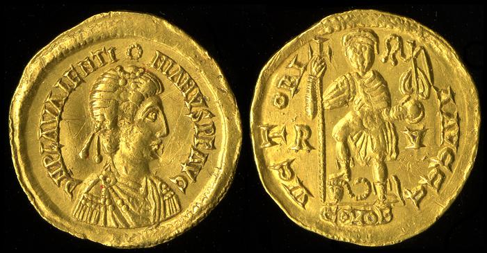 RIC X Visigoths 3713, реверс, bm