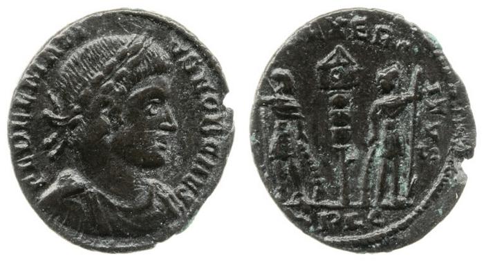 реверс RIC VII Lugdunum 288
