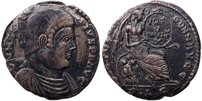 реверс RIC VIII Lugdunum 107