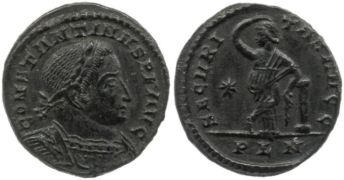 RIC VI Londinium 277, реверс, Британский музей
