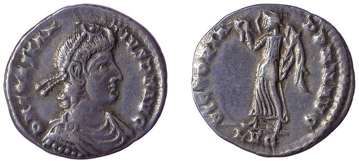 RIC VIII Lugdunum 210, реверс, bm