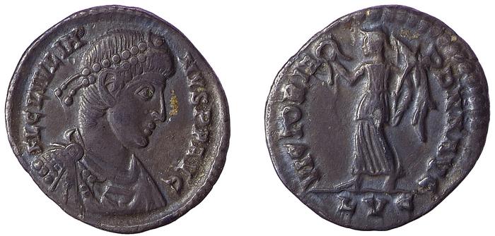 RIC VIII Lugdunum 212, реверс, bm