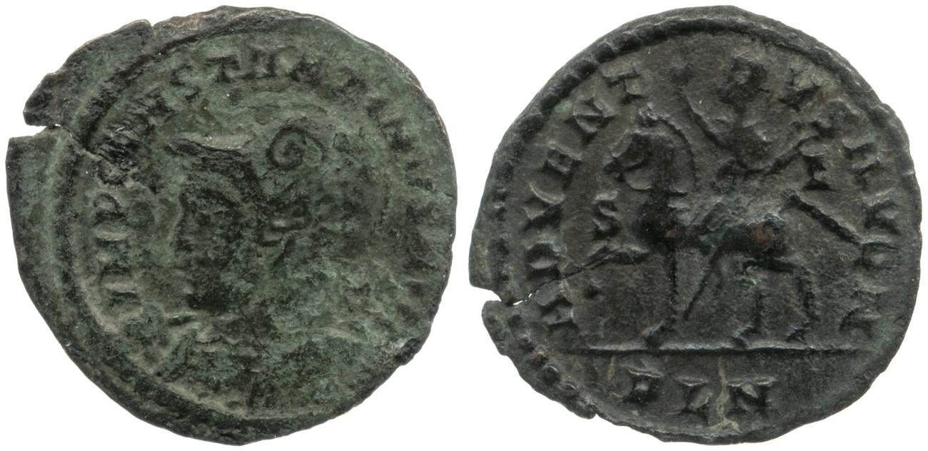 RIC VII Londinium 2, аверс, Британский музей