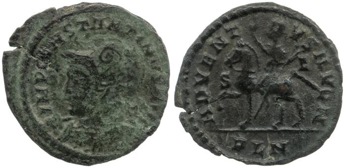 RIC VII Londinium 2, реверс, Британский музей