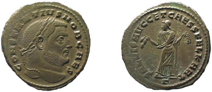 реверс RIC VI Carthage 32a