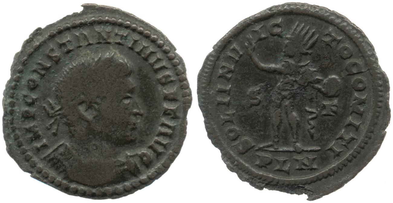 RIC VII Londinium 6, аверс, Британский музей
