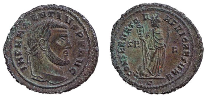 RIC VI Carthage 57, реверс, bm