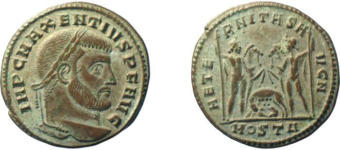 RIC VI Ostia 16, реверс, bm