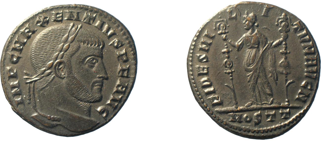 RIC VI Ostia 45, аверс, bm
