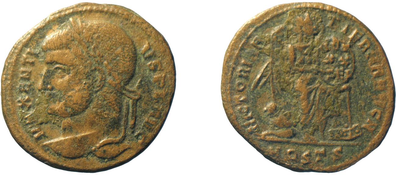 RIC VI Ostia 62, аверс, bm