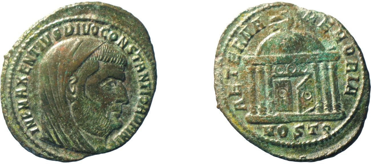 RIC VI Ostia 29, аверс, bm