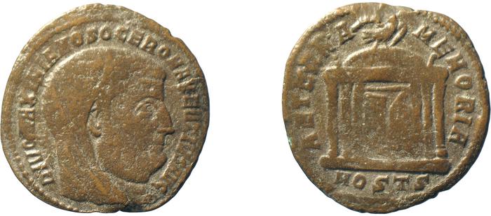 реверс RIC VI Ostia 30