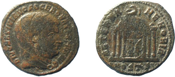 RIC VI Ostia 30, реверс, bm