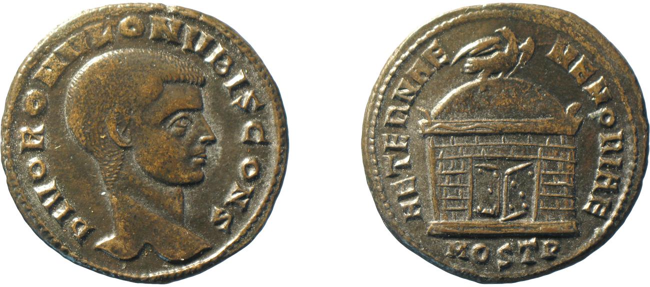 RIC VI Ostia 34, аверс, bm