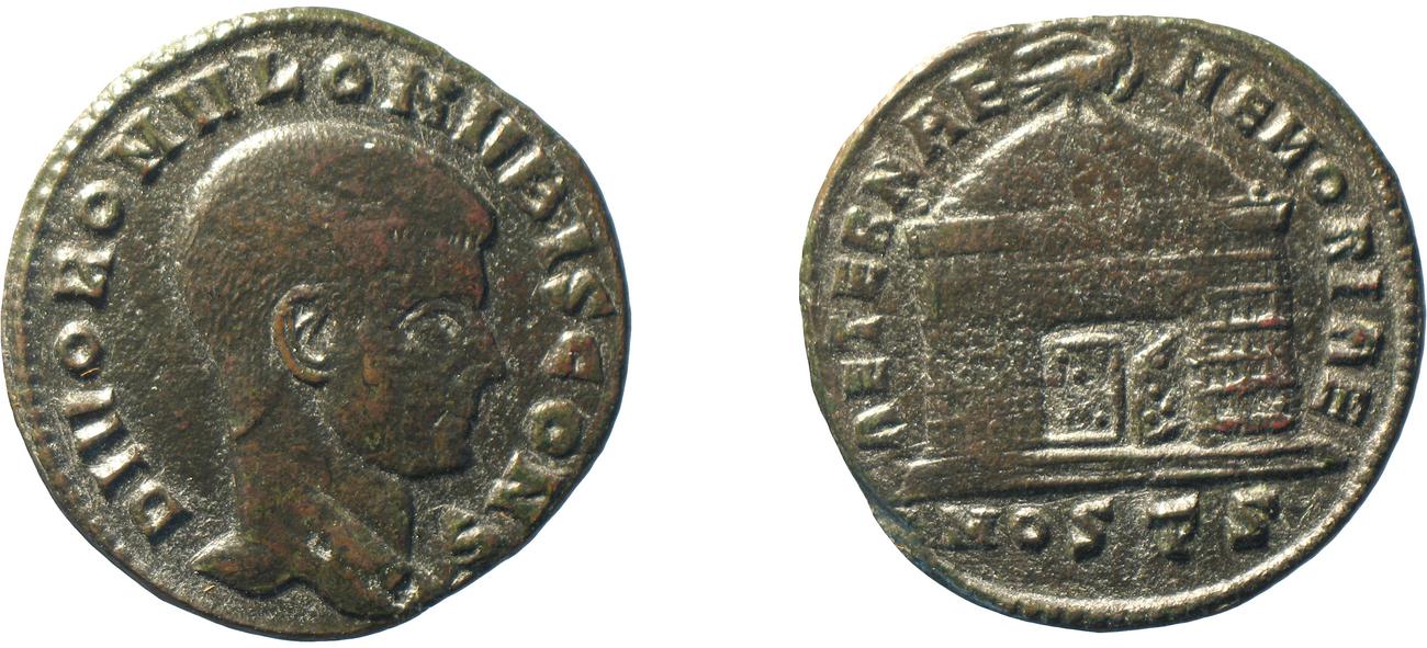 RIC VI Ostia 34, аверс, bm