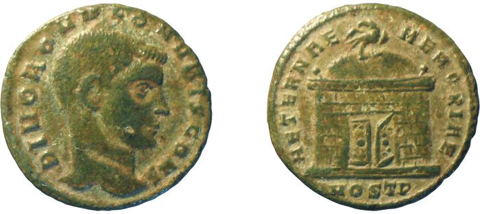 реверс RIC VI Ostia 59