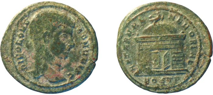реверс RIC VI Ostia 58