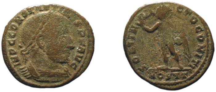 RIC VI Ostia 83, реверс, bm
