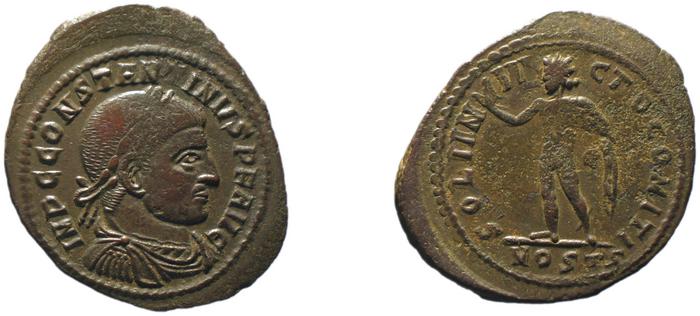 реверс RIC VI Ostia 85