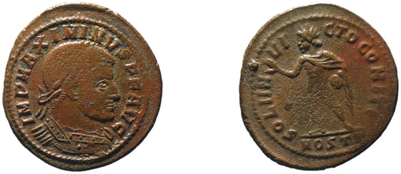 аверс RIC VI Ostia 84a