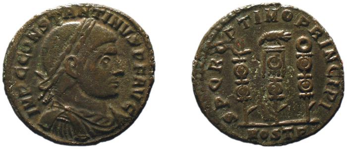 реверс RIC VI Ostia 96