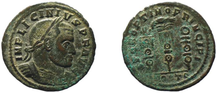 RIC VI Ostia 95b, реверс, bm