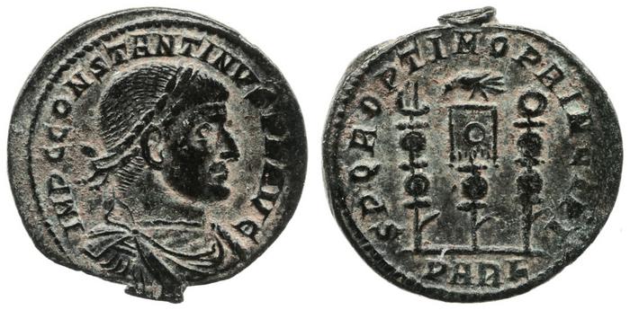 реверс RIC VII Arelate 8