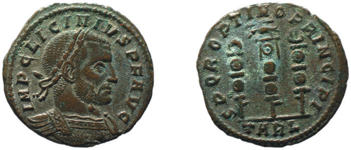 реверс RIC VII Arelate 11