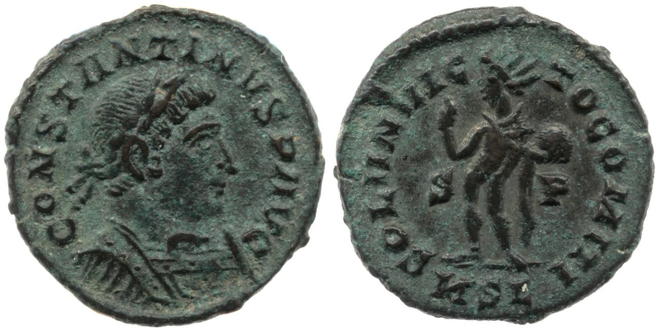 RIC VII Londinium 76, аверс, Британский музей