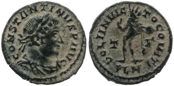 RIC VII Londinium 92, реверс, Британский музей