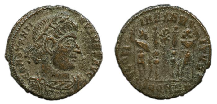 реверс RIC VII Arelate 381