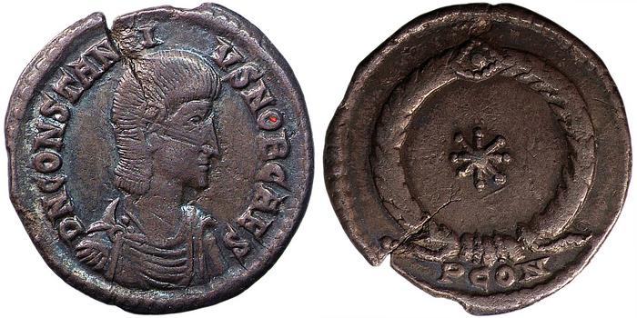 RIC VIII Arelate 208, реверс, bm