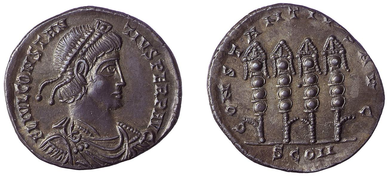 RIC VIII Arelate 243, аверс, bm