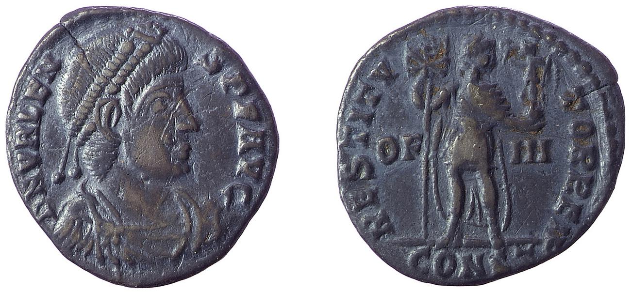 RIC IX Arelate 6D, аверс, bm