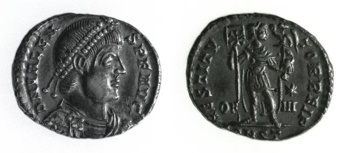 RIC IX Arelate 6D, реверс, bm