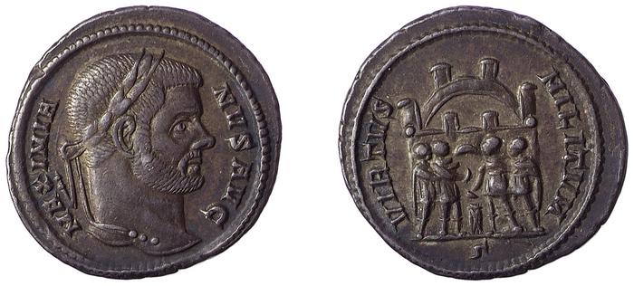 RIC VI Rome 40b, реверс, Британский музей