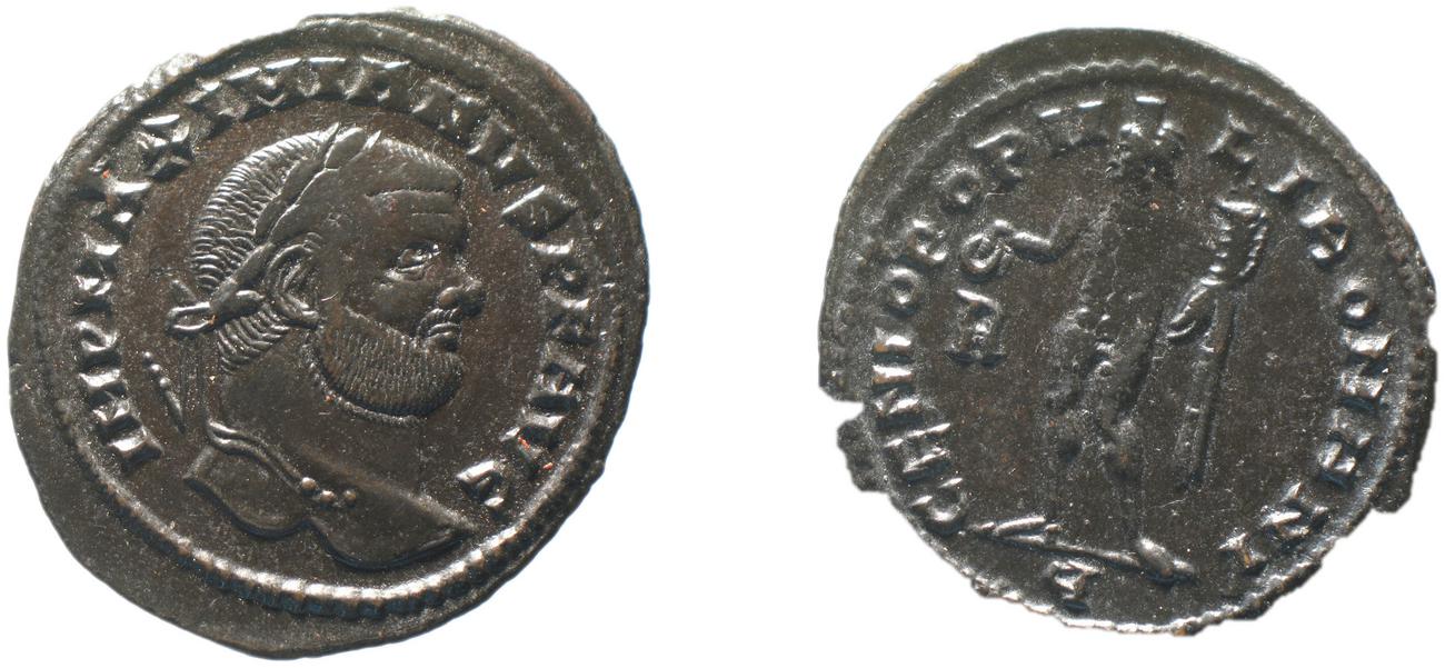 RIC VI Rome 65b, аверс, Британский музей