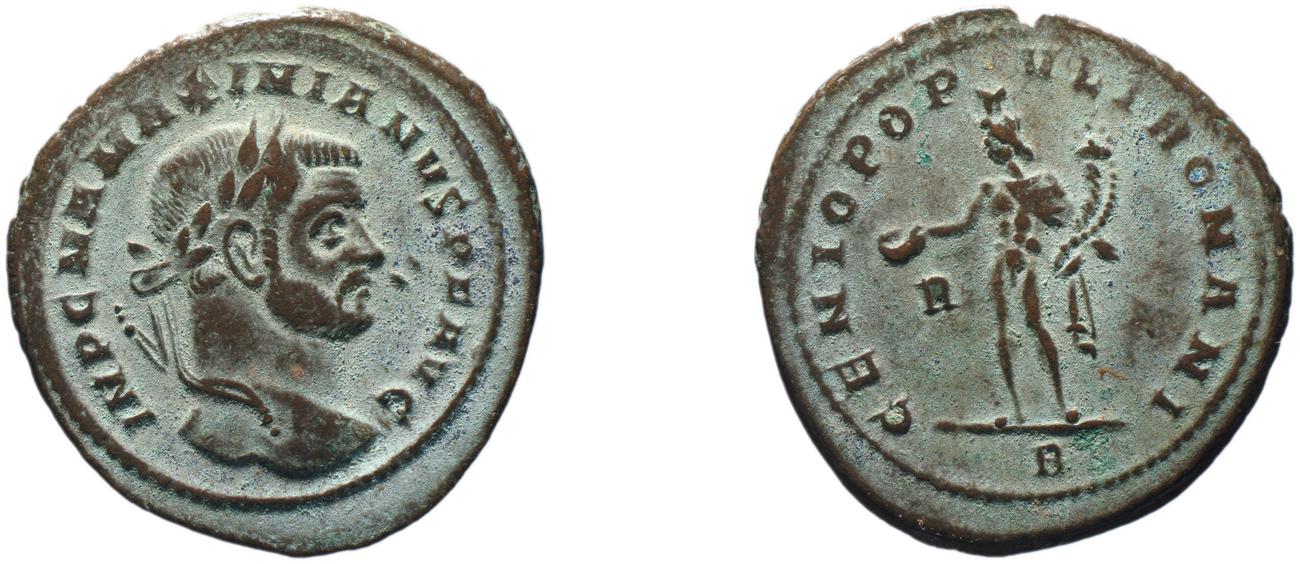 RIC VI Rome 63, аверс, Британский музей