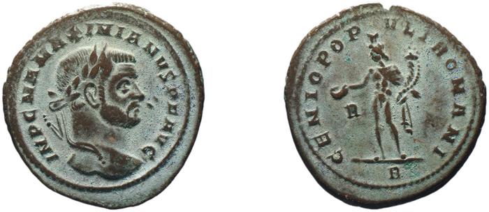 RIC VI Rome 63, реверс, Британский музей