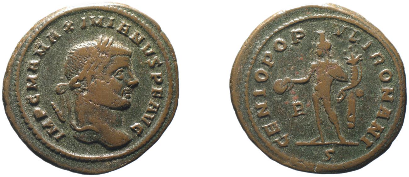 RIC VI Rome 63, аверс, Британский музей
