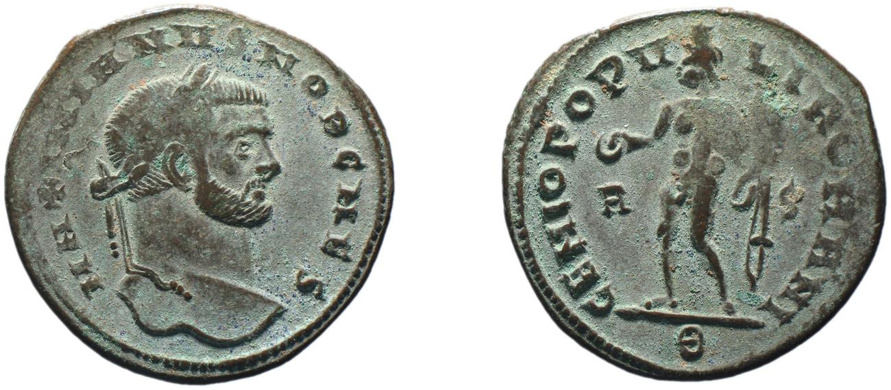RIC VI Rome 73b, аверс, Британский музей
