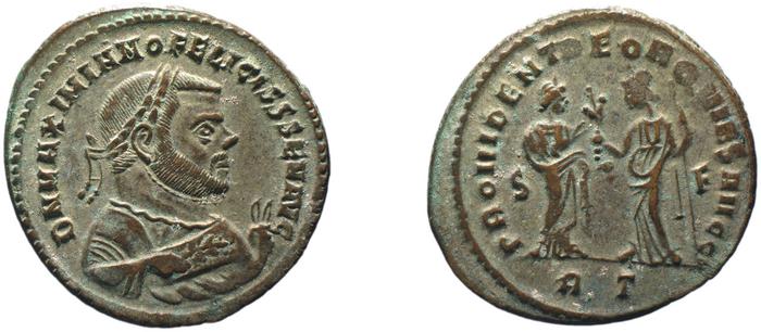 RIC VI Rome 117b, реверс, bm