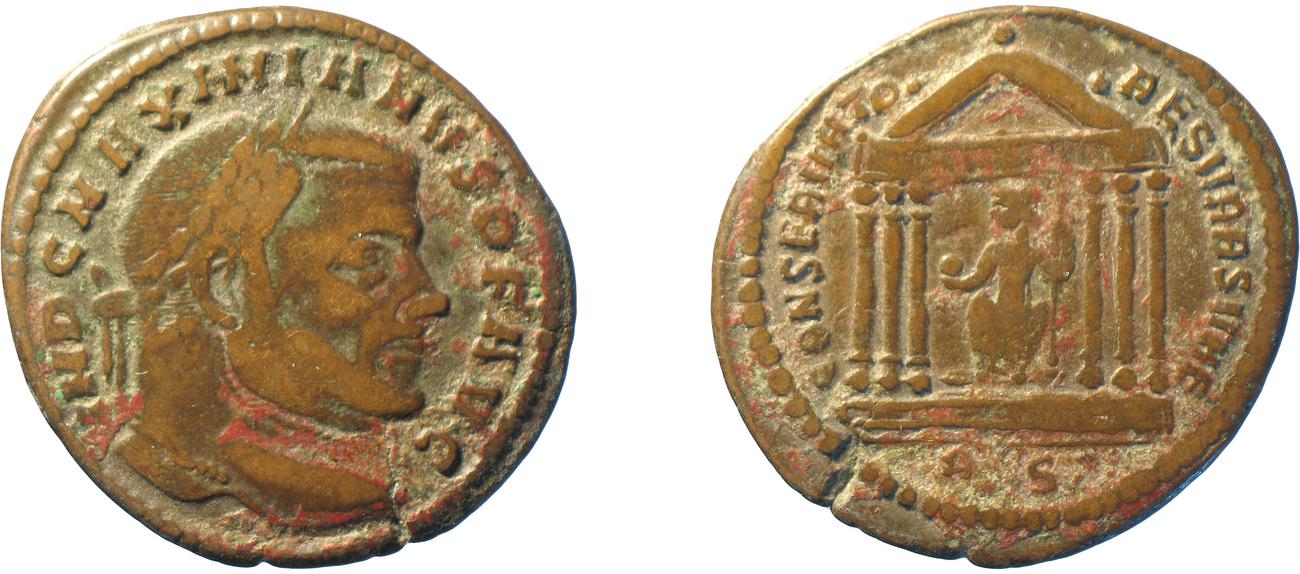 RIC VI Rome 165, аверс, bm