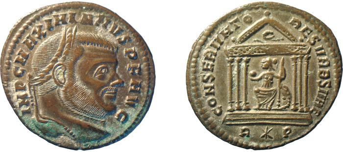 реверс RIC VI Rome 198b