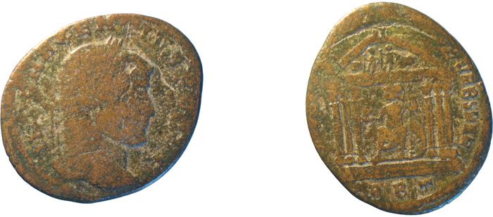 RIC VI Rome 208, реверс, bm