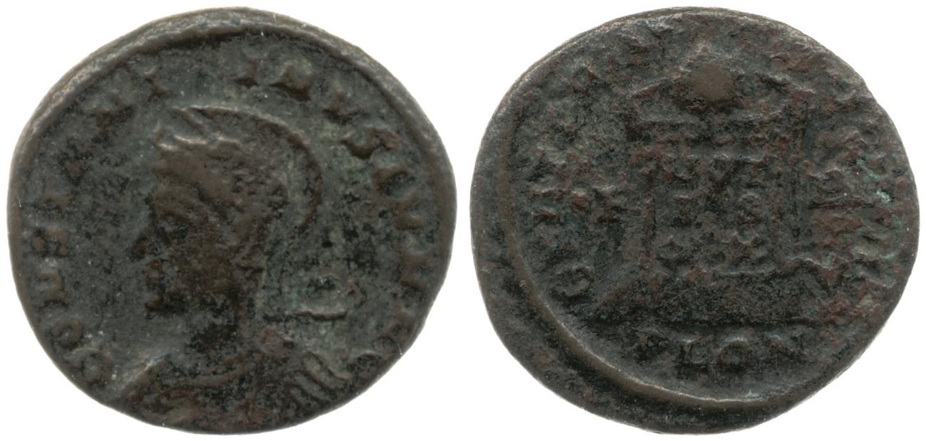 RIC VII Londinium 259, аверс, Британский музей