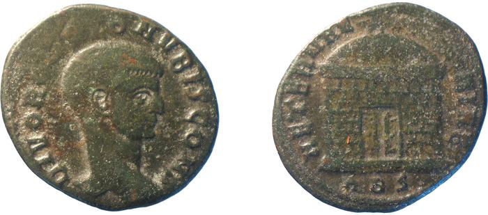 RIC VI Rome 207, реверс, bm