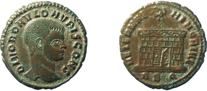 RIC VI Rome 207, реверс, bm
